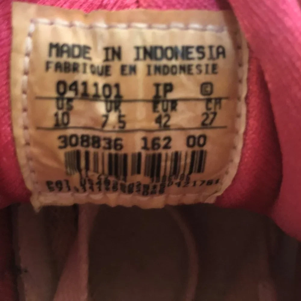 Nike Women's Air Huarache White/Red/Pink 2005 308836-162 Women's Size 10 No Box